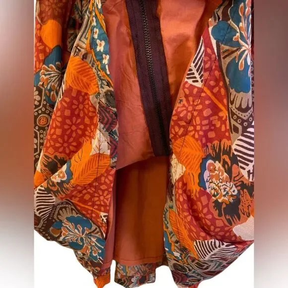 Fire Los Angeles Full Front Zip 100% Cotton Dress. Size Medium - Picture 9 of 11